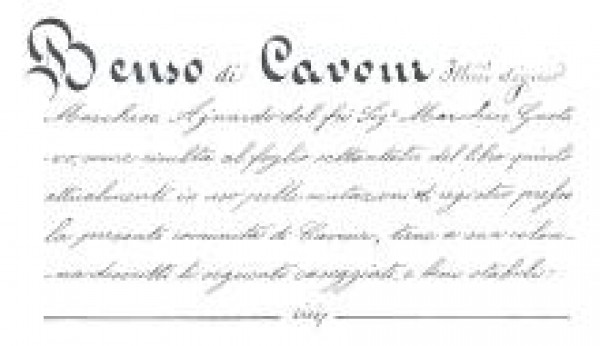 96 - I POSSEDIMENTI DEI BENSO A CAVOUR