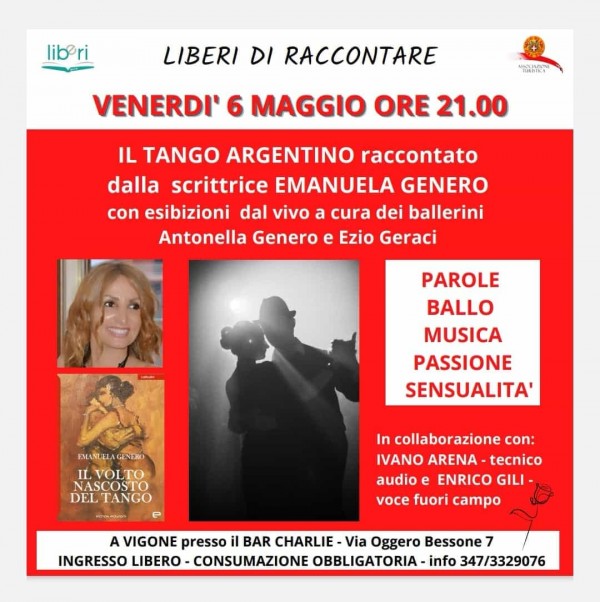 IL TANGO ARGENTINO RACCONTATO DALLA SCRITTRICE