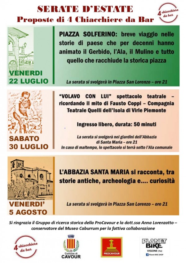 Serate d'estate