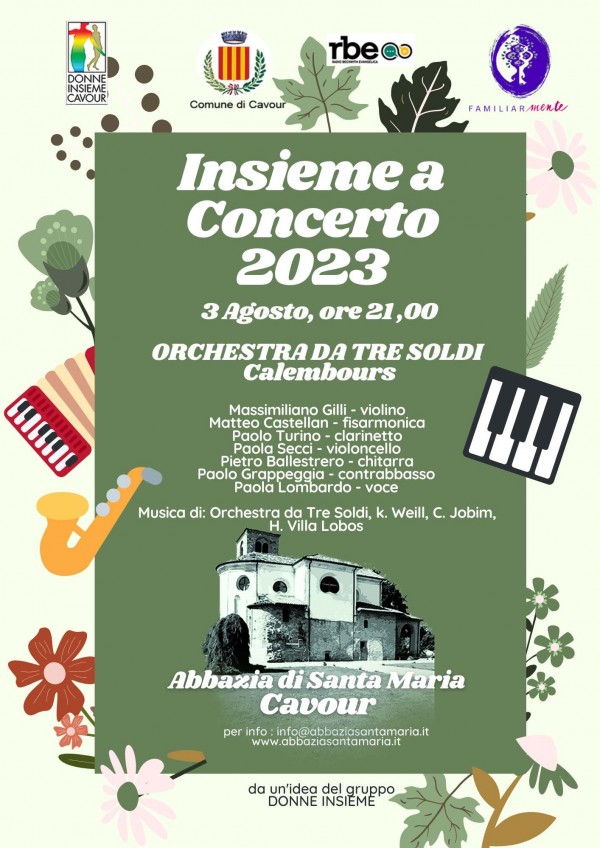 L'ORCHESTRA DA  TRE SOLDI per il terzo concerto  