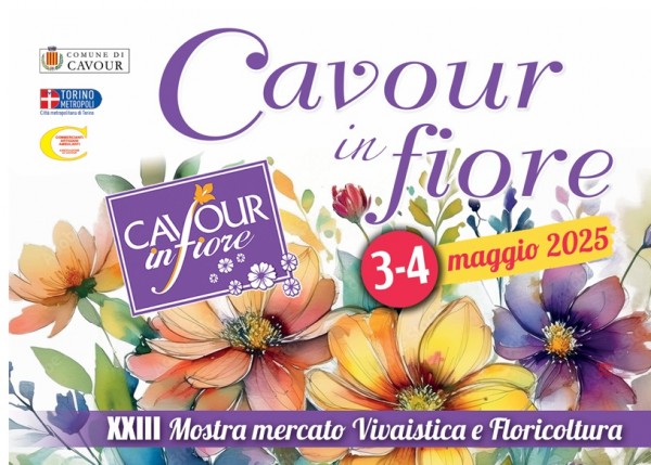 Cavour in fiore