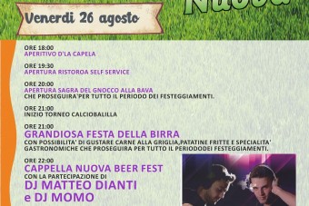Festa di Cappella Nuova