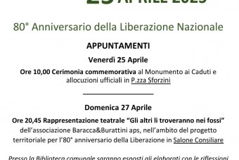 80° anniversario della Liberazione Nazionale
