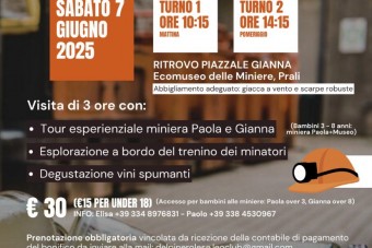Degustazione in miniera