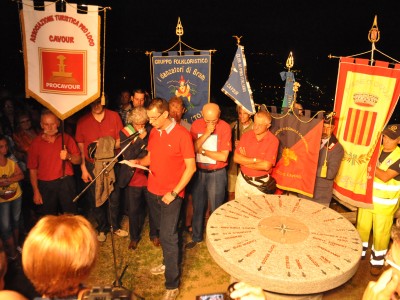 2013 - Inaugurazione Rosa dei Venti sulla Rocca