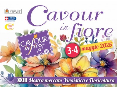 Cavour in fiore