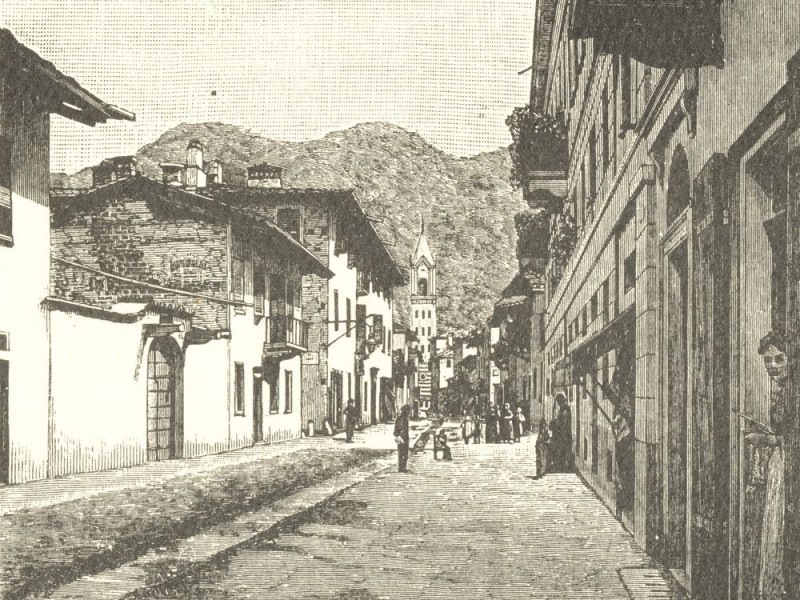 Una scherzosa ode a Cavour nell'anno 1903