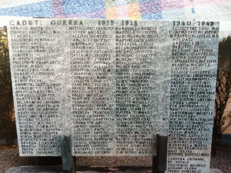 164 - I caduti cavouresi della Seconda Guerra Mondiale (1940-1945)     