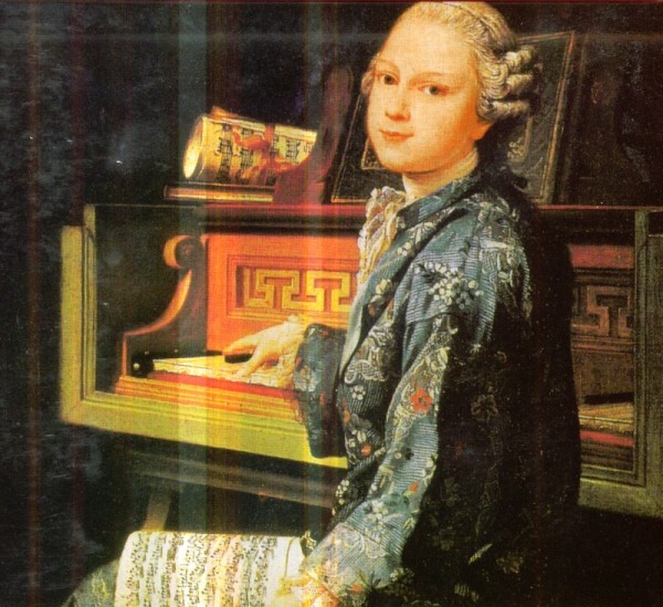 26 - Wolfgang Amadeus Mozart ricevuto a Torino dai Marchesi Benso di Cavour
